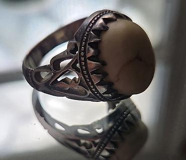Кольца: Кольцо, Серебро, 958 проба — 2