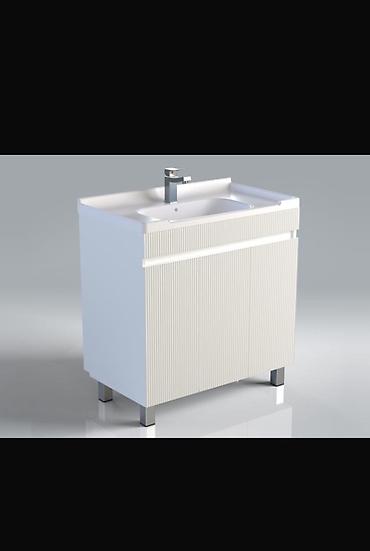 Тумбы для ванны: Тумба для ванны, С раковиной, Другой материал — 6