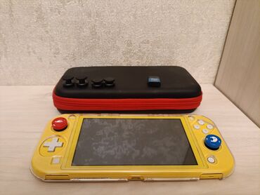 купить nintendo switch lite: Прошитый Nintendo switch lite. В комплекте: micro-sd карта на 128