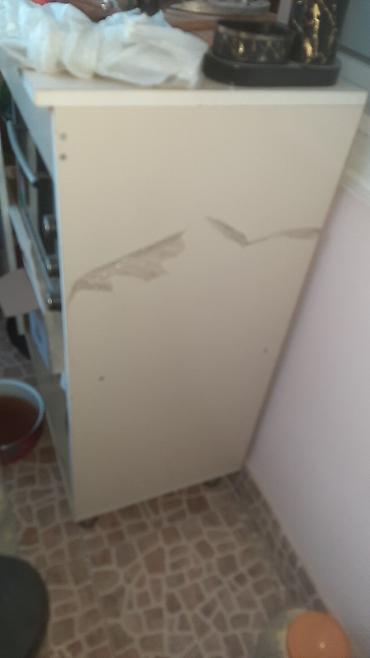 balkon masa: Mətbəx şkafı – tək qapılı, üstü iş səthi ilə - Material: laminat/LDSP — 2