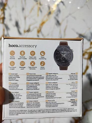 Акылдуу сааттар: Hoco Watch Y35 — умные часы с кожаным ремешком Основные особенности — 2