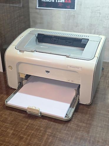 Ofis avadanlığı: HP LaserJet P1102 mono lazer printer Xüsusiyyətlər: - Çap növü — 1