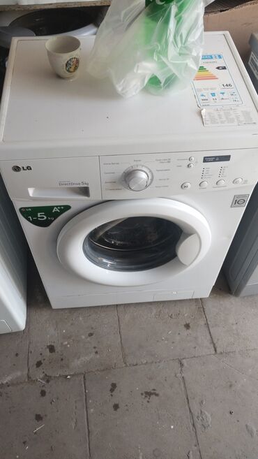 regular paltaryuyan qiymeti: Paltaryuyan maşın LG, 5 kq, Avtomat