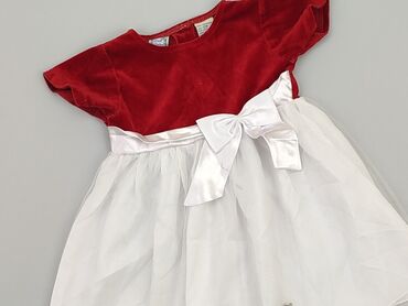sukienka mikolajki: Dress, 9-12 months, condition - Very good