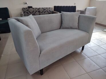 диван двайной: Модульный диван, цвет - Серый, Новый