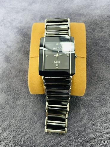 rado saat: RADO Jubile kişi qol saatı - Korpus: kvadrat formalı qara — 2