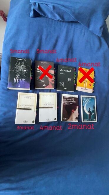 Bu kolleksiyada müxtəlif janr və müəlliflərdən seçmə kitablar təqdim