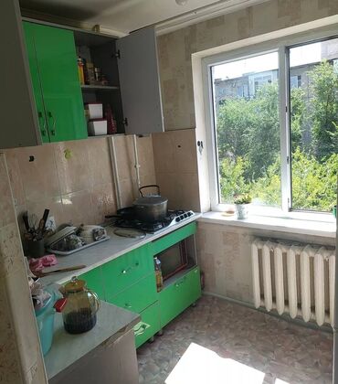 купить квартиру авангард бишкек: 2 комнаты, 45 м², 104 серия, 4 этаж, Косметический ремонт