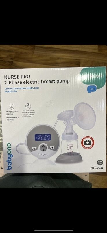Bintlər, sarğılar: BabyOno NURSE PRO – 2 fazalı elektrikli südsağma aparatı