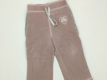 newbie legginsy w kwiaty: Sweatpants, Next, 12-18 months, condition - Good