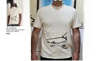 Majice: Men's T-shirt Off-White, bоја - Bež — 5