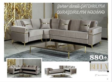 Yataq otağı dəstləri: Künc divan, Yeni