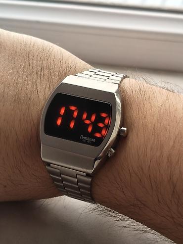 samsung watch 1: BARTER YOXDUR!!! Armitron Griffy retro 70 illerin Led saatlari — 1