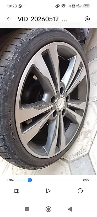 wam disk: İşlənmiş Disk təkər Mercedes-Benz R 18, 4 Boltlu — 2