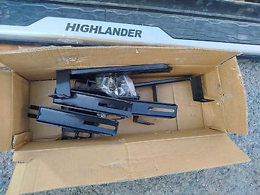 highlander 2: Порог-подножки для Toyota Highlander U50 (9гг), б/у, - Комплект из — 5