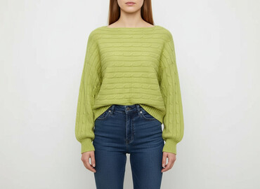 sweter zielony: Shein, Women`s sweater, size M