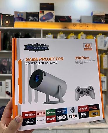 Видеоигры и приставки: 🎮 Проектор + Игровая приставка X10 Plus (4K) Идеальный подарок для — 5