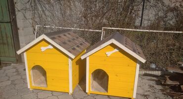 Зоотовары: Вальер для собак. Домик для собак. Уличный туалет. Скамейка. Стеллаж — 5