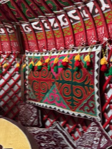 Аренда юрт: Аренда юрты, Каркас Деревянный, 85 баш, Казан, Посуда, С полом — 10