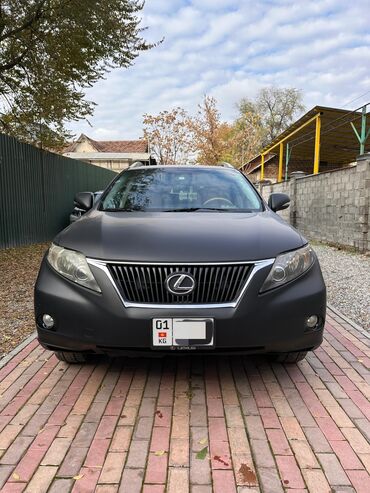 Toyota: Lexus RX: 2011 г., 3.5 л, Автомат, Бензин, Внедорожник