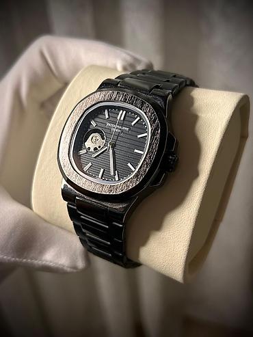 Aksesuarlar: Yeni, Qol saatı, Patek Phillipe, rəng - Qara — 5