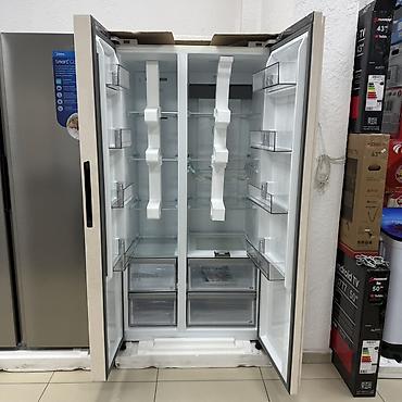 Холодильники: Холодильник Midea, Новый, Side-By-Side (двухдверный), No frost, 90 * 180 * 70 — 8