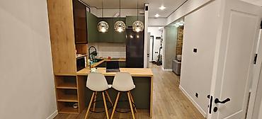binar: 1 комната, 48 м², Рабочий Городок Элитка, 16 этаж, Дизайнерский ремонт — 1