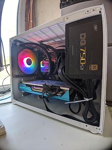 590: Компьютер, ядер - 8, ОЗУ 16 ГБ, Игровой, Б/у, Intel Core i7, AMD Radeon RX 590, SSD — 1