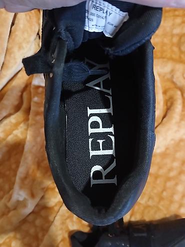 Patike: ORIGINAL Replay ženske patike – crne, platforma - Model: Replay — 8