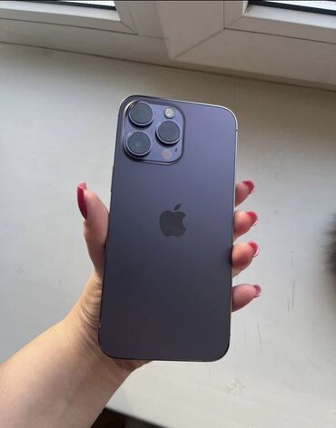 Apple iPhone: IPhone 14 Pro Max, 128 GB, Deep Purple