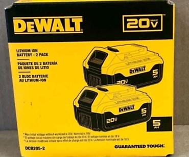 батерея: Dewalt dcb205.Акумуляторные батареи dewalt 5ah 20v — 1