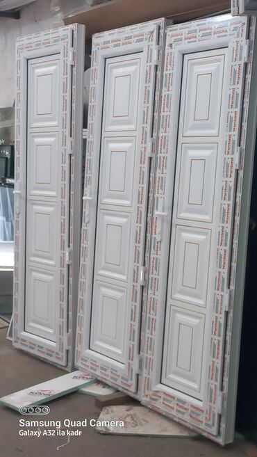 Plastik qapılar: Plastik Naxışlı Hamam Qapıları Plastik aluminium qapı pəncərə — 30
