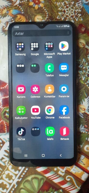 samsung a20 ekran: Samsung Galaxy A20s, 32 GB, rəng - Qara, Sensor, Barmaq izi, İki sim kartlı
