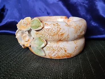 Ostali kućni dekor: Pepeljara nova,rucni rad iz 80ih.god. Nova pepeljara sve na njoj — 4