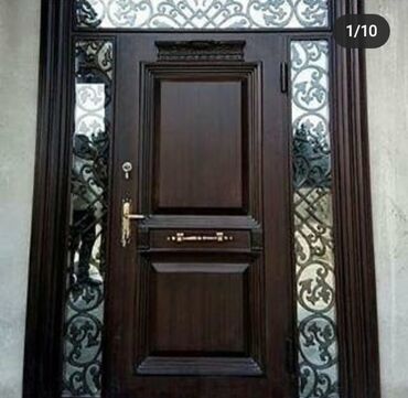 Giriş qapıları: Ofis üçün Yeni Giriş qapısı Zamok ilə, Pulsuz quraşdırma, Ünvandan götürmə, Pulsuz çatdırılma, Ödənişli çatdırılma — 1