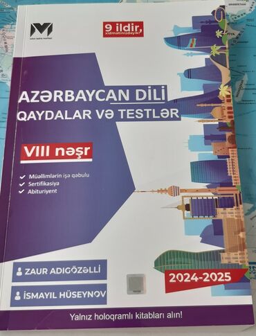 nərgiz nəcəf qayda kitabı pdf 2024: Zaur Adıgözəlli Azərbaycan dili qaydalar və testlər kitabı, MHM tədris