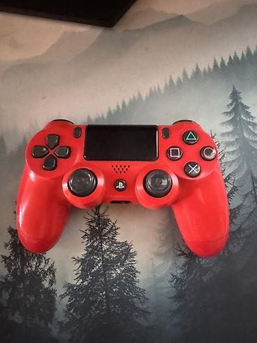 playsation 4: PlayStation 4 Slim konsolu + DualShock 4 qol (qırmızı) Xüsusiyyətlər — 3