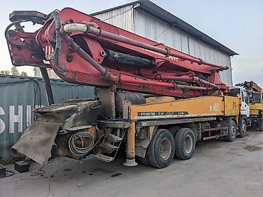 Строительное оборудование: Бетононасос, Isuzu, 2009 г., 40-60 м — 2
