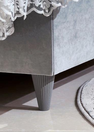 Спальные гарнитуры: Спальный гарнитур, Двуспальная кровать, цвет - Серый — 8