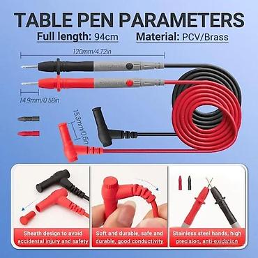 Multimetri: ANENG ST181 strujne klešta (clamp meter) – multifunkcioni digitalni — 5
