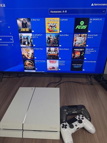 игровые мощные компьютеры: Продаю прошитую Sony PlayStation 4 fat 500 гб. Приставка в хорошем