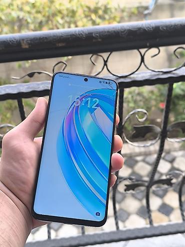 sensorlu: Honor X8a, 128 GB, rəng - Qara, Sensor — 2