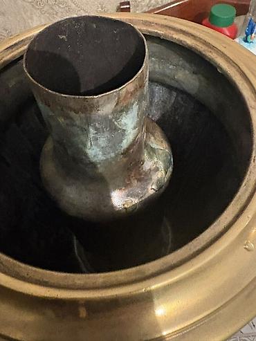 Qədim samovarlar: Qədim samovar, 1907 il, Latun, Vəziyyəti: Yaxşı — 10