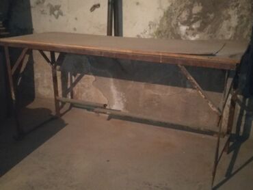 мебель мягкая бу: Продаю большой железный стол
