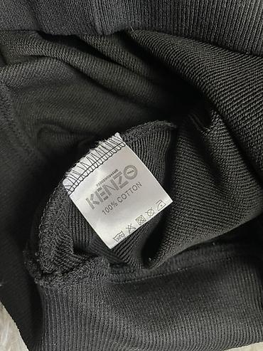 надписью: Мужская толстовка, M, Kenzo, Новый, цвет - Черный — 4