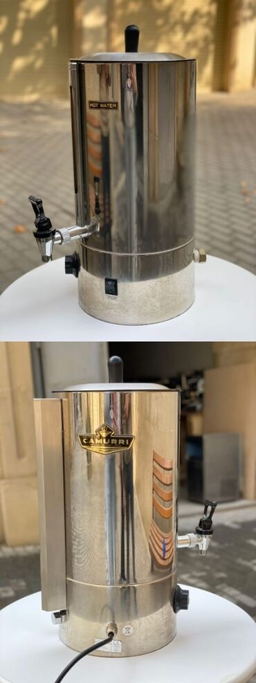 Душевые кабинки, душевые перегородки: Paslanmayan poladdan hazırlanmış silindrik su qızdırıcısı, “HOT WATER”
