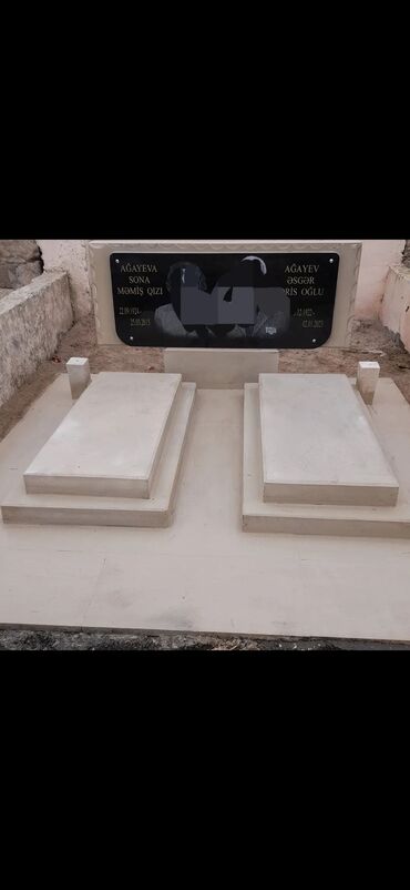 Başqa xidmətlər: MÜxtəlif növ mərmər qranitdən Məzar daşlarının Heykəllərin — 17