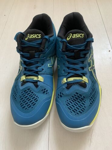 обувь для бега: Эркектердин кроссовкасы, 42, Asics, Колдонулган, түсү - Көк, Өзү алып кетүү, Акысыз жеткирүү, Акылуу жеткирүү