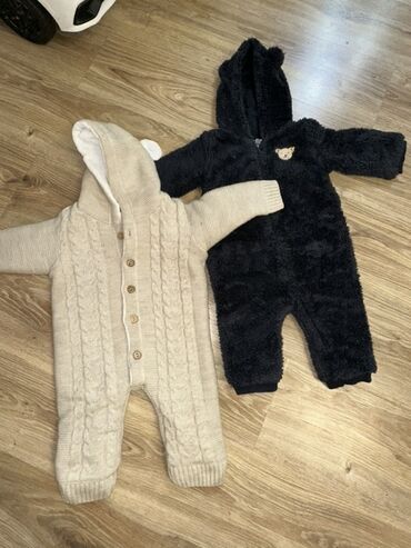 купить детский зимний костюм на мальчика: Комплект, түсү - Саргыч боз