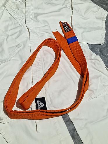kombat şalvar: Karate paltarı yaxşı vəziyyətdədir. 11-13 yaş üçün uyğundur. hər — 3